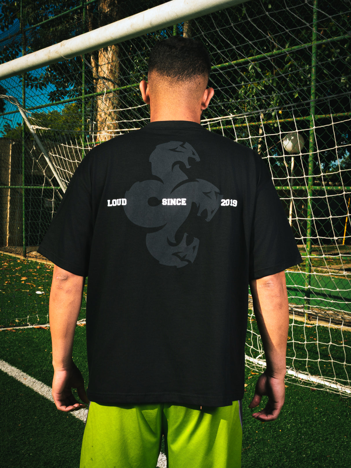 Camiseta Oversized Premium Preta LSC