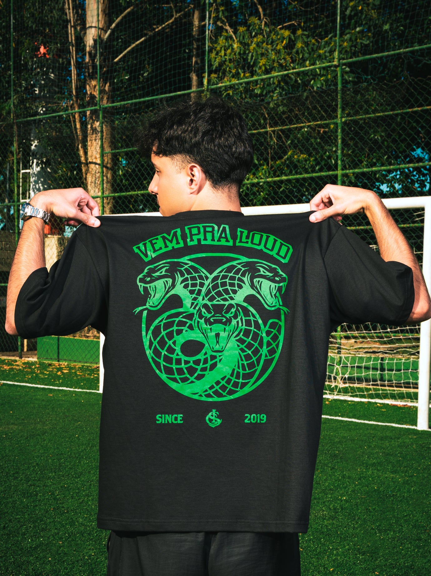 Camiseta Oversized 2019 Preta LSC