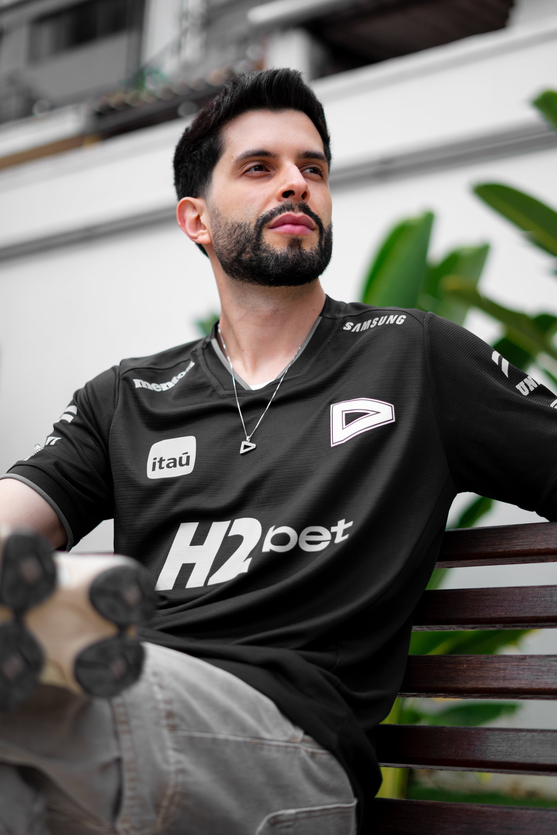 Combo Jersey Black + Colar Oficial
