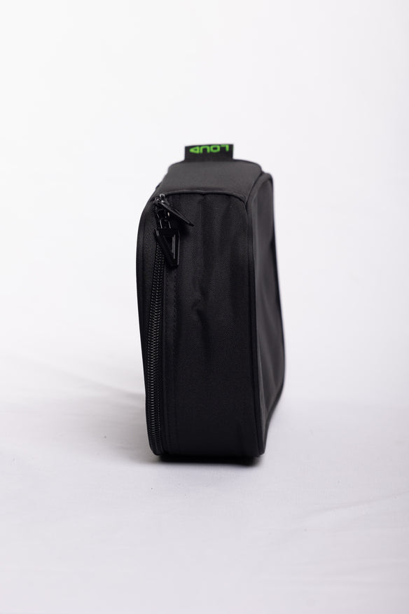 Combo Preto 2 - Mochila de costas preta e estojo preto