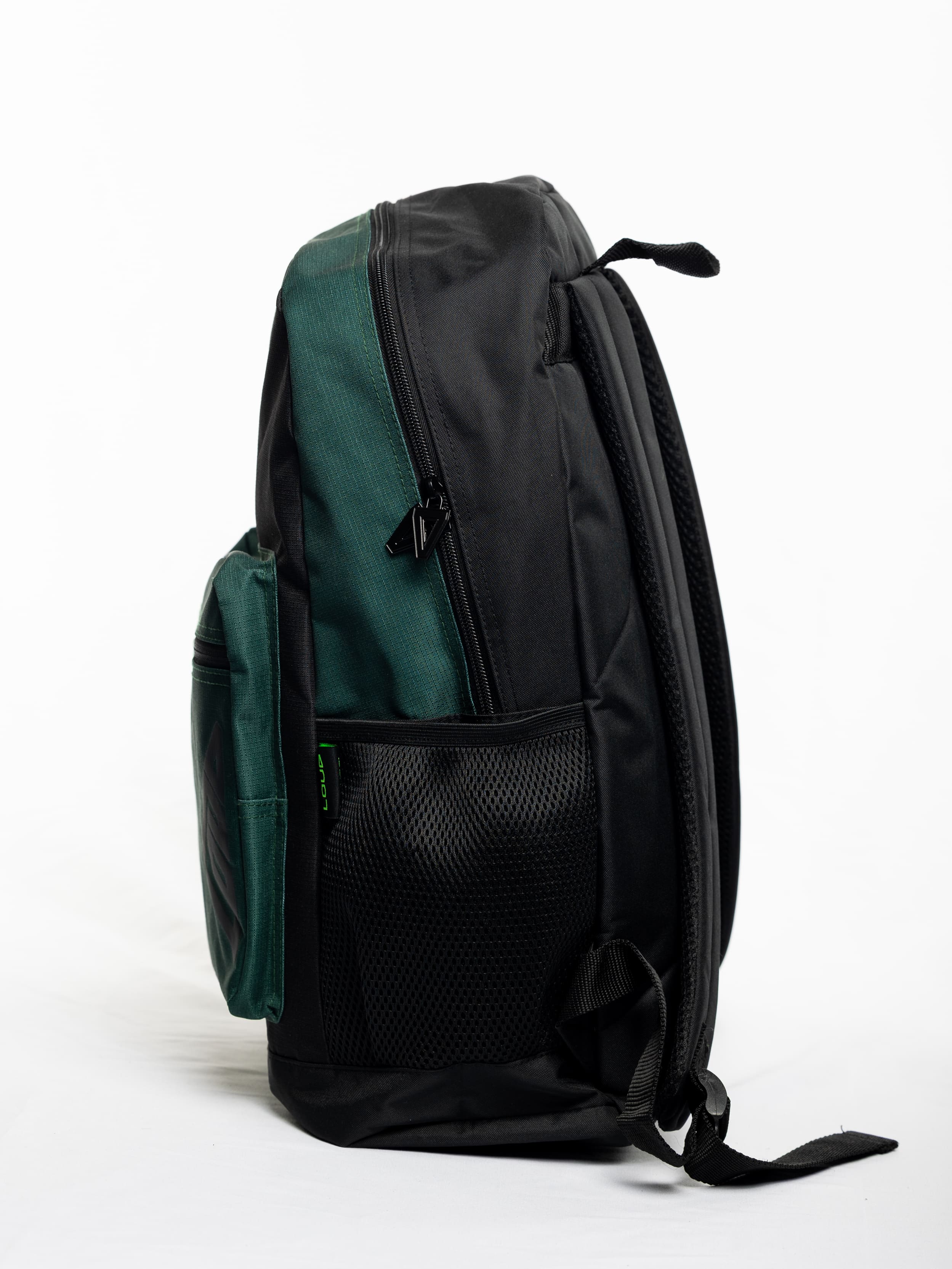 Mochila de Costas Média - Logo LOUD Verde e Preta