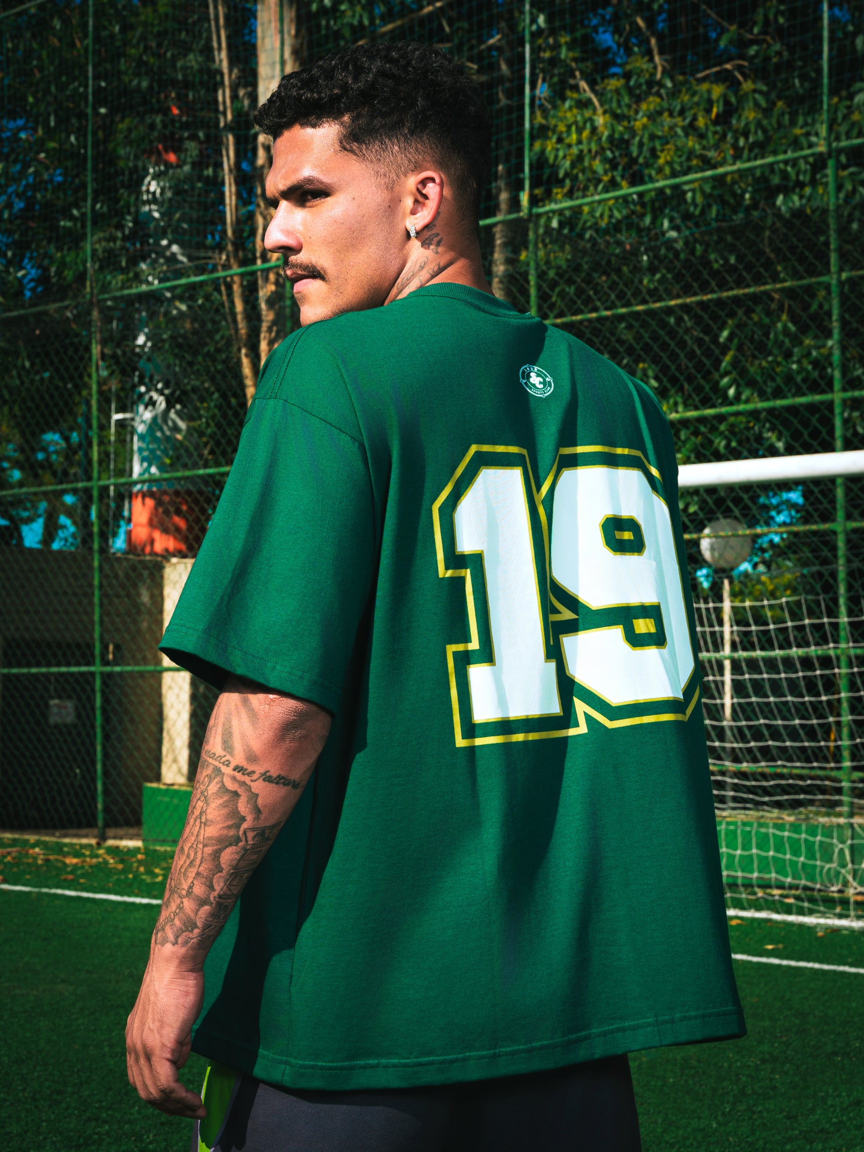 Camiseta Oversized Verde LSC
