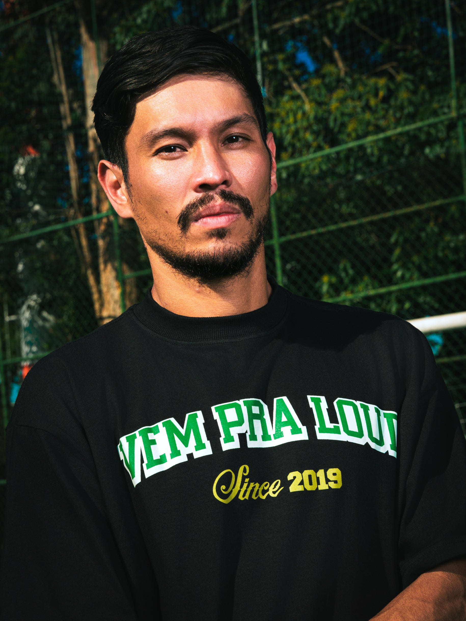 Camiseta Oversized Vem Pra LOUD Preta LSC
