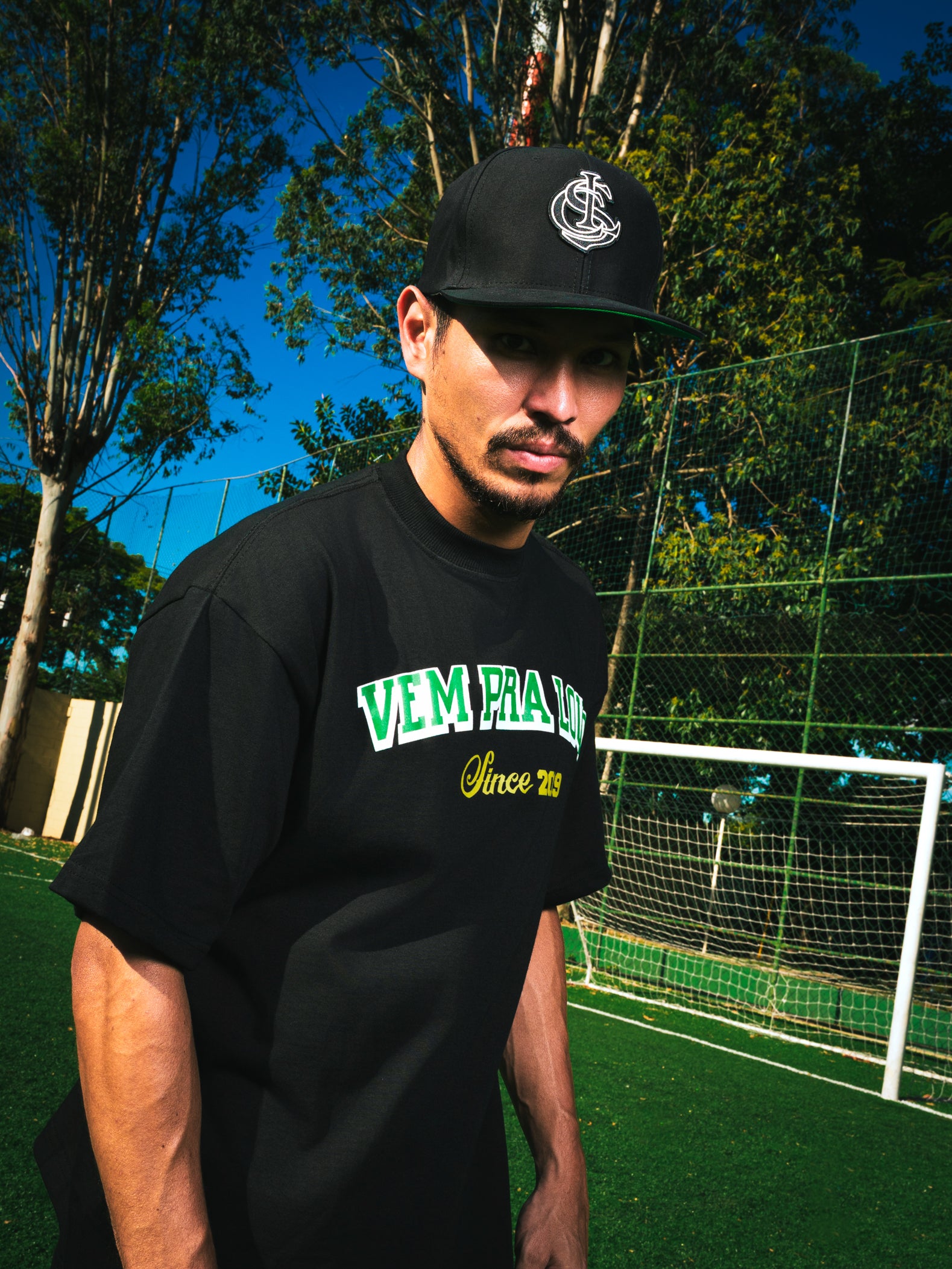 Camiseta Oversized Vem Pra LOUD Preta LSC