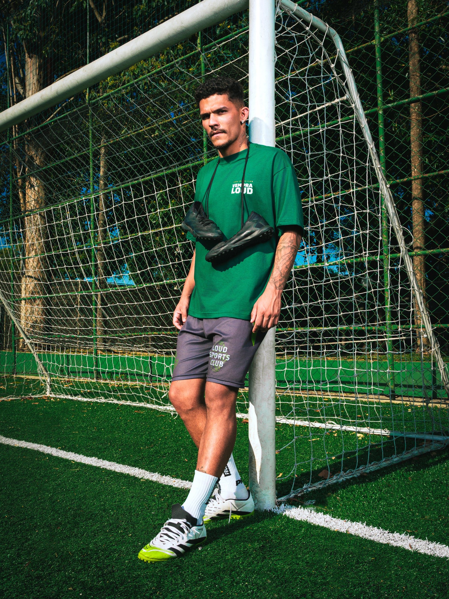 Camiseta Oversized Verde LSC