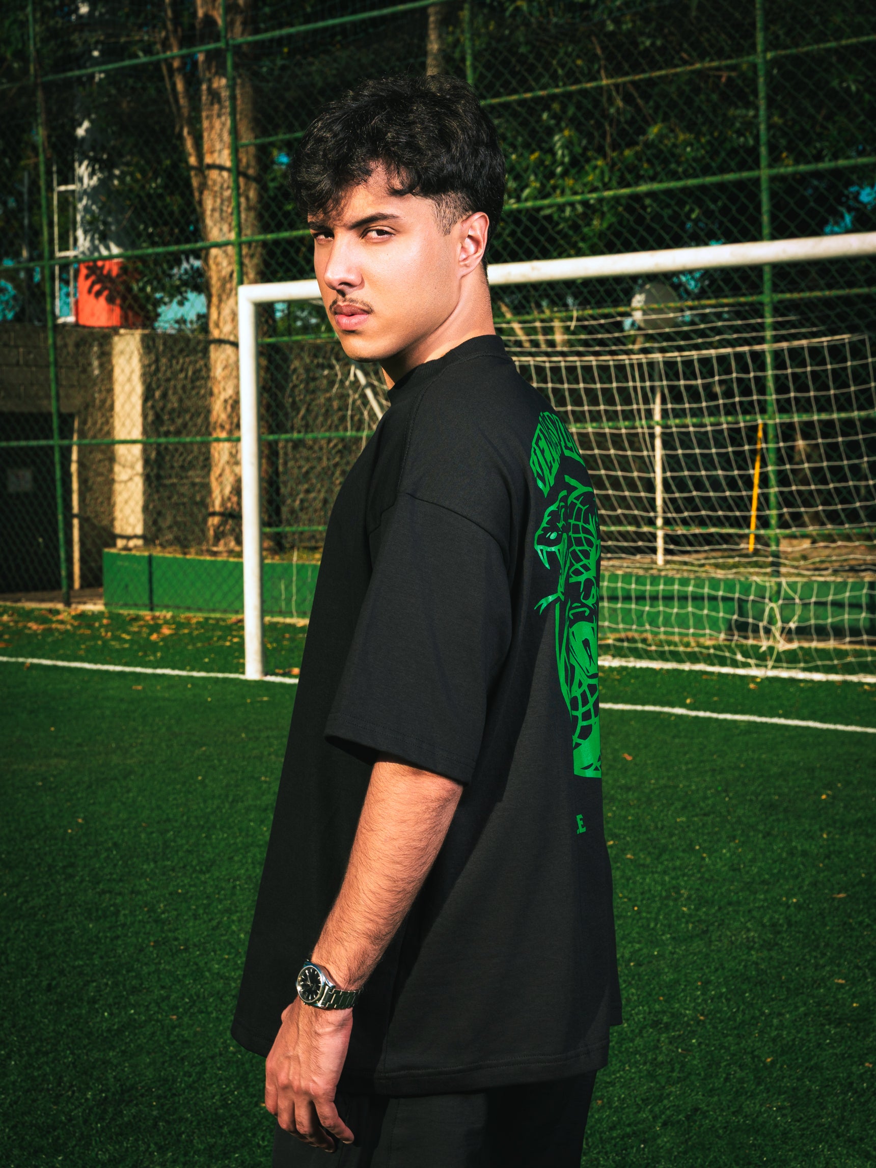 ま*ー様 *p(R)ojectR® ブラック Tシャツ Lサイズ Camiseta Oversized 2019 Preta LSC