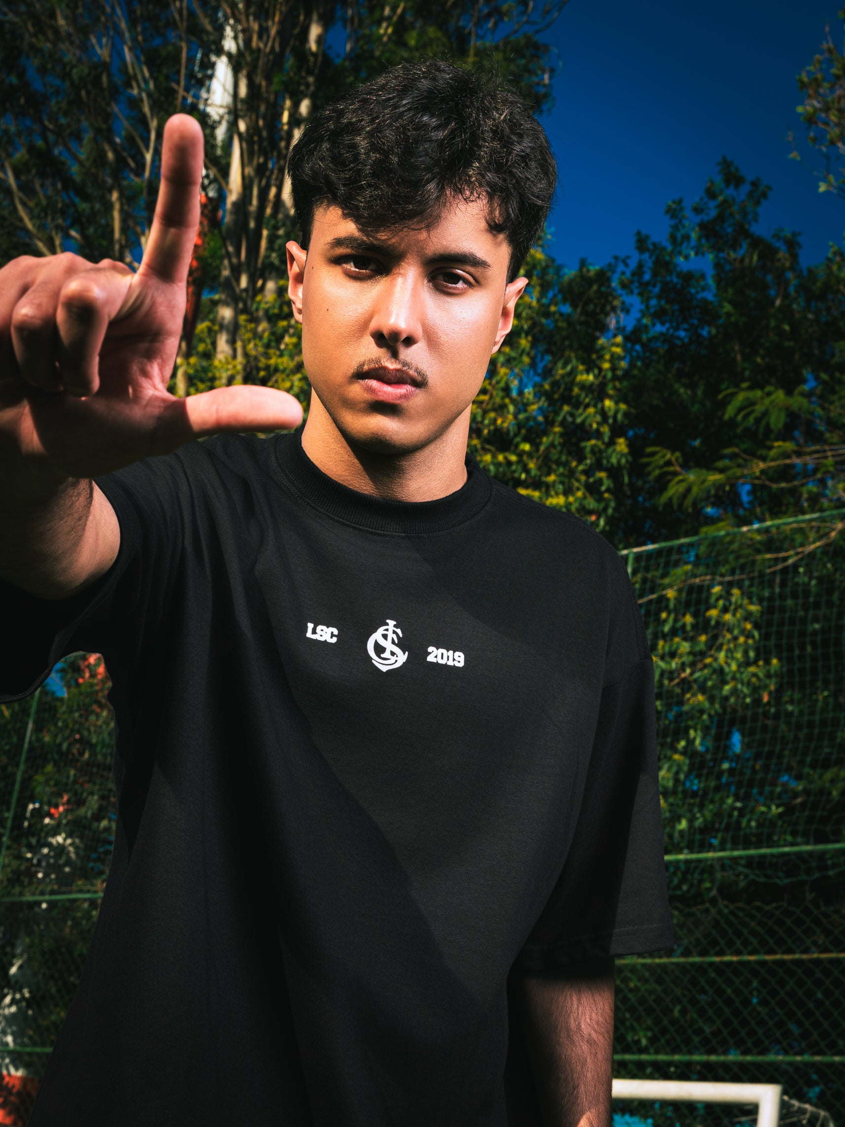 Camiseta Oversized 2019 Preta LSC