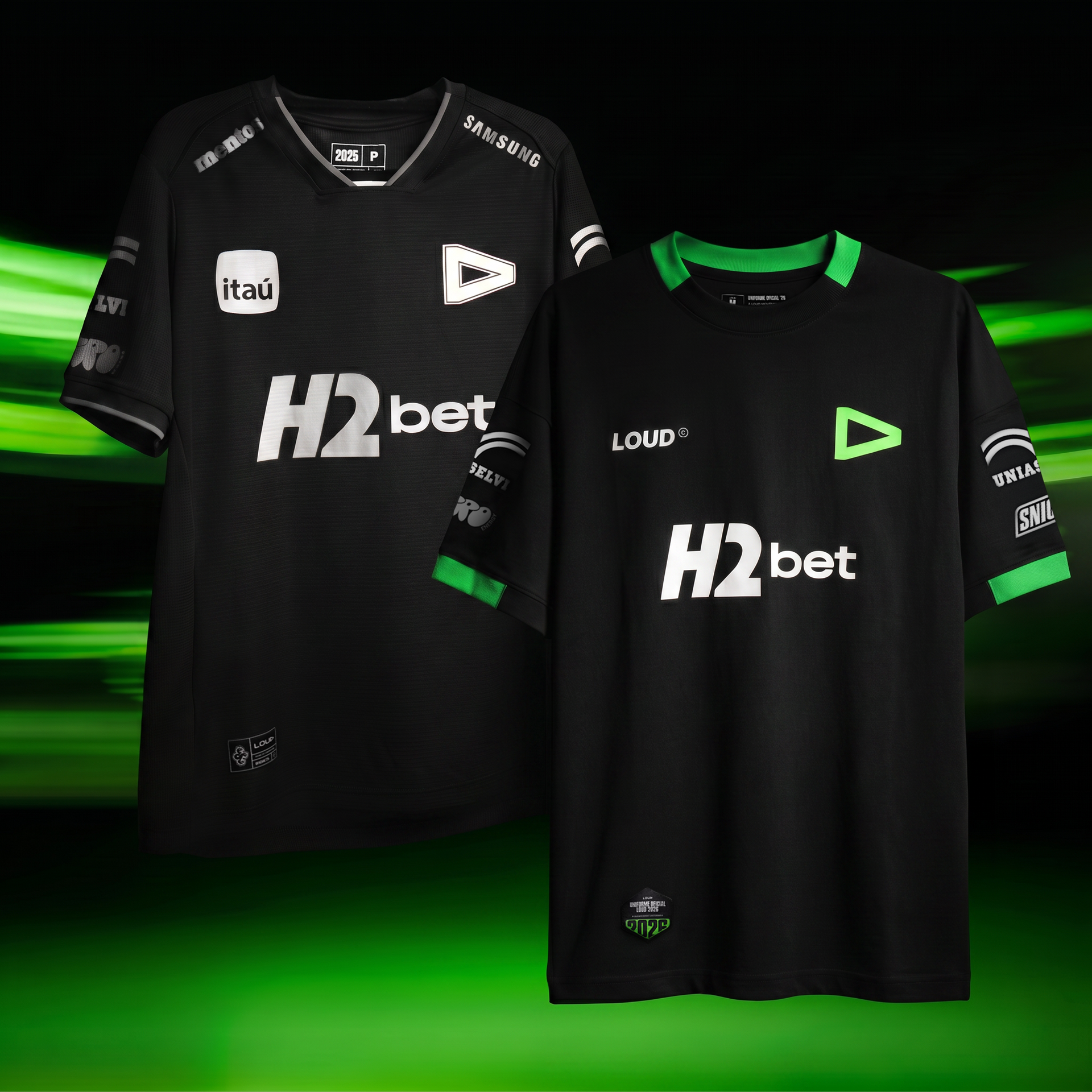 Combo Camisa Oficial Origens 2026 + Camisa Oficial All Black 2025