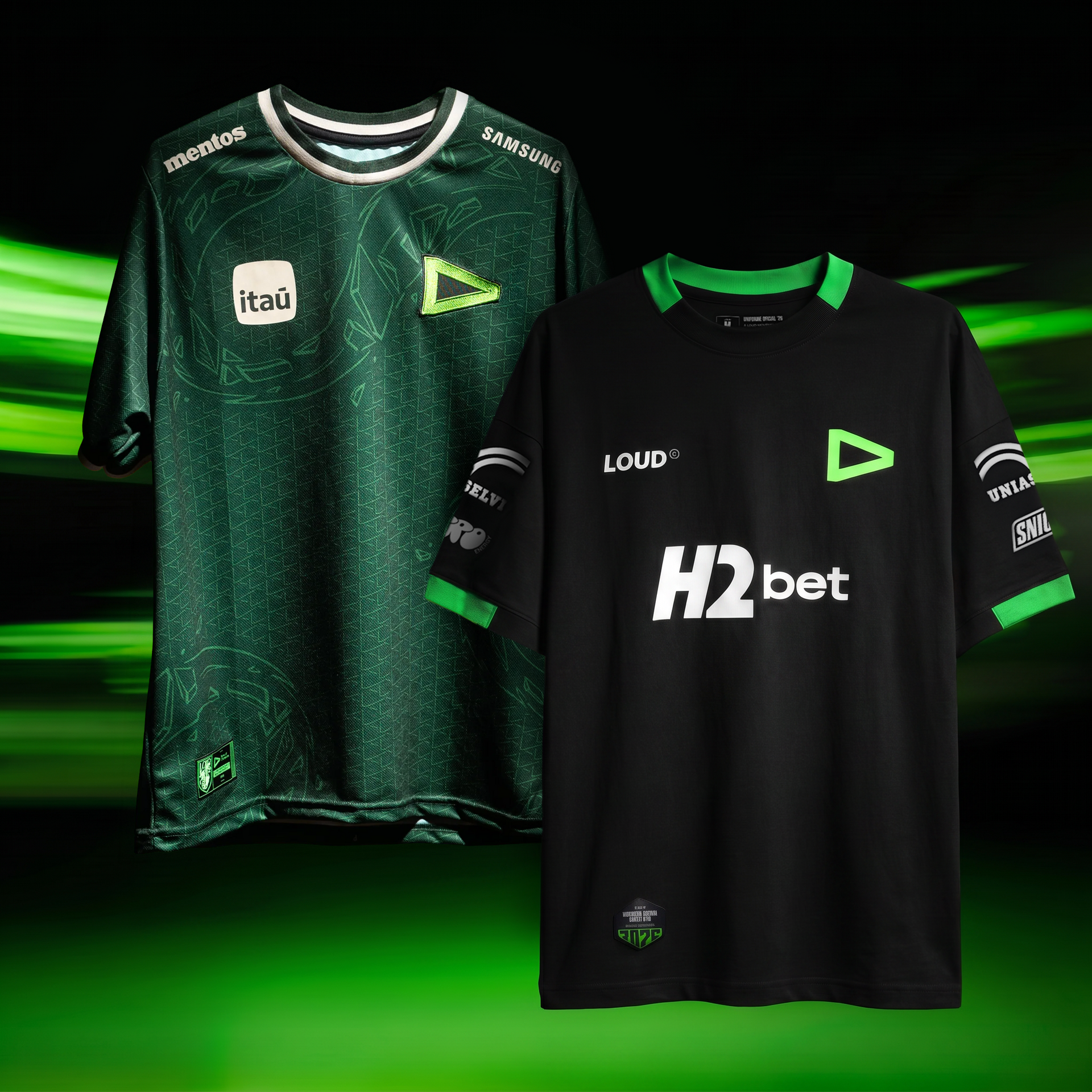 Combo Camisa Oficial Origens 2026 + Camisa Oficial Hydra 2024