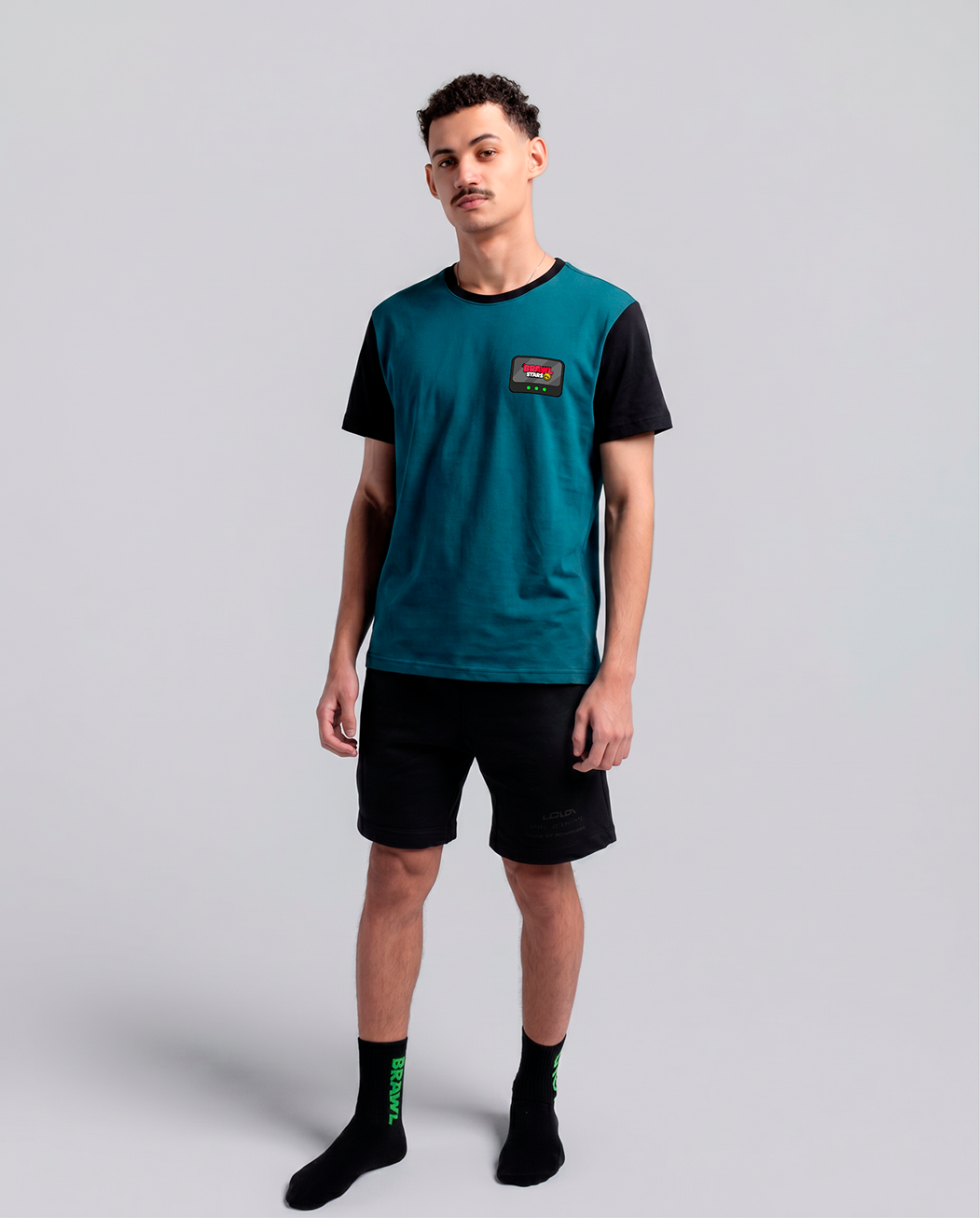 Camiseta Regular Console Loud X Brawl Stars