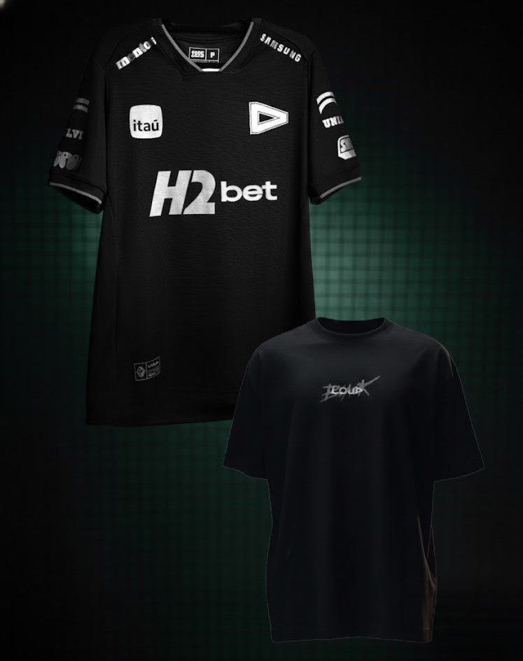 Combo Jersey Black + Oversized Black Hydra